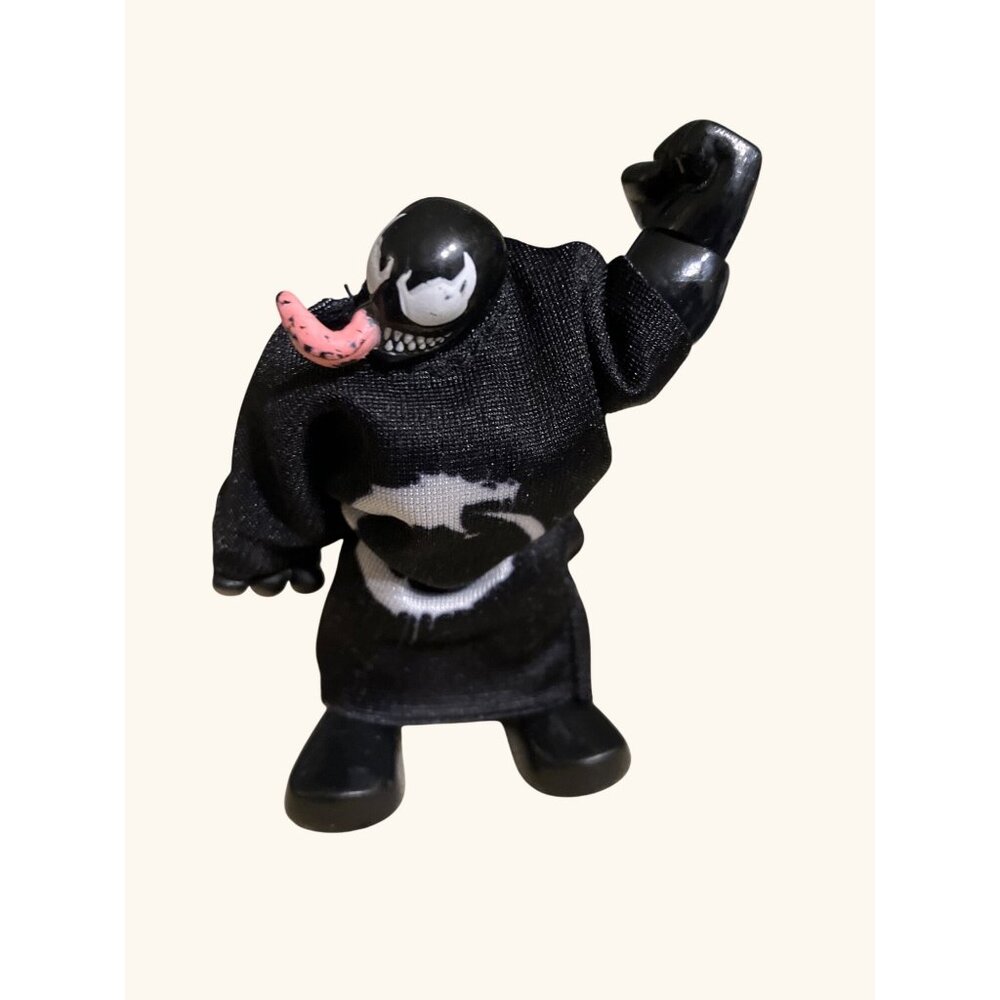 Venom Action Figure With Removable Black Suit & Pink Tongue